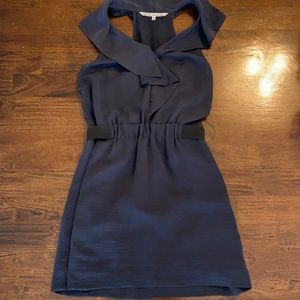 Rachel Roy navy dress, perfect closet staple